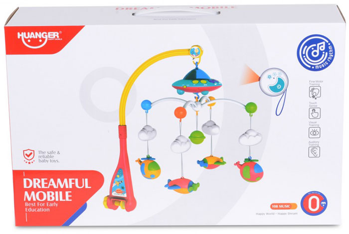 Mobile musical de cama Moni Space dream