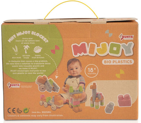 Blocos ecológicos 30 unidades Sunta Toys Mijoy