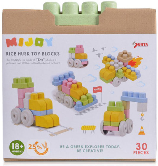 30 unidades bocos ecológicos Sunta Toys Mijoy