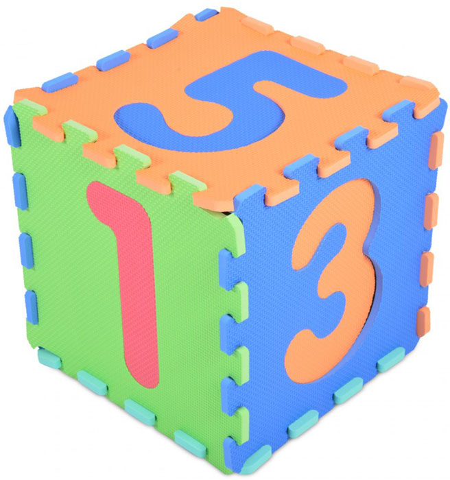 Tapete atividade Números 10 peças Moni