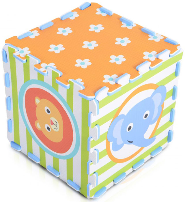 Tapete atividade Animais 9 peças Moni