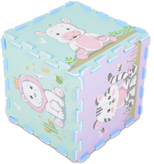 Tapete atividade educação e animação 9 peças Moni