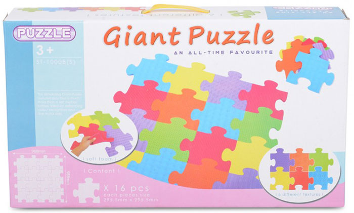 Tapete atividade gigante 16 peças Sunta