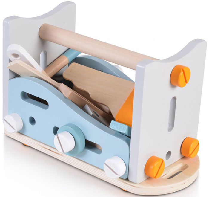 Conjunto ferramentas em madeira 49 unidades Moni