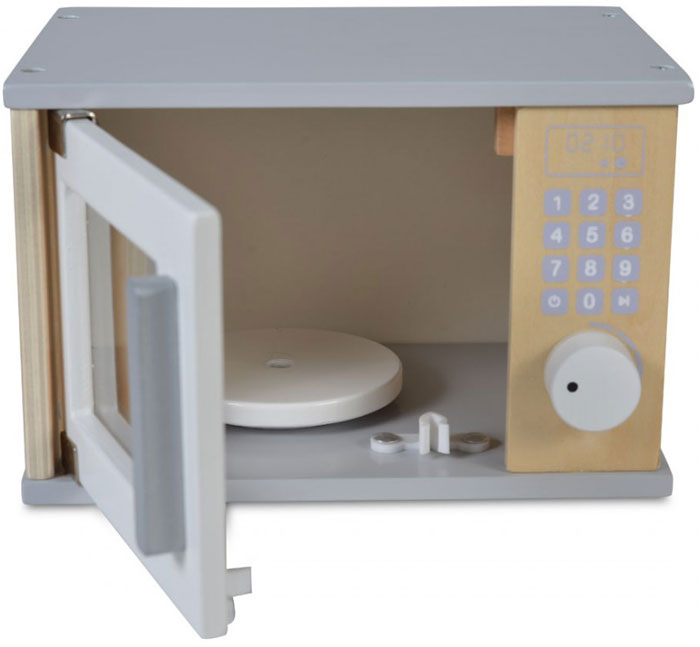 Microondas em madeira Moni