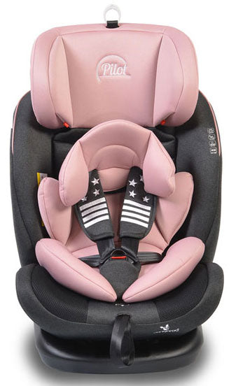 Cadeira auto Cangaroo Pilot Pink 360º (0-36 kg)