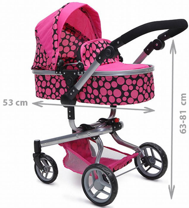 Carrinho de boneca Moni Bella