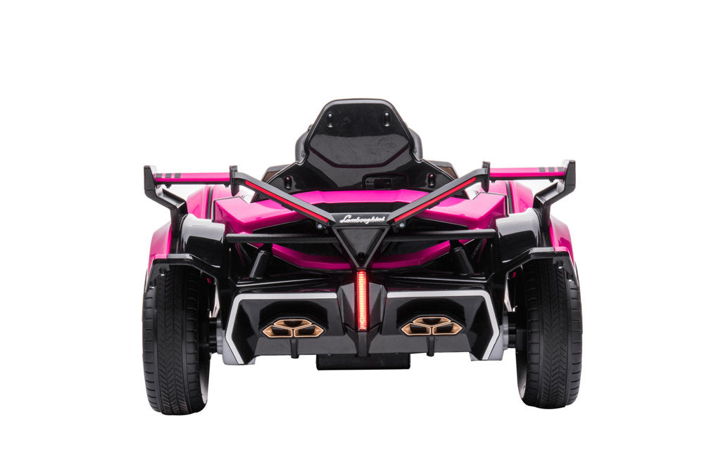 Carro elétrico Lamborghini GT HL528 rosa