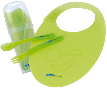 Bebedue - Conjunto de babete e talheres