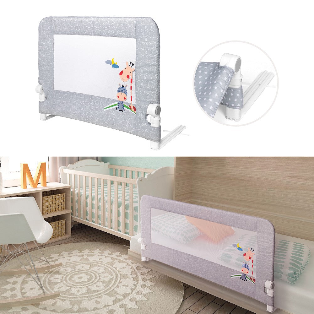 Barreira De Cama Dobrável 90 70X90 Jirafa Interbaby