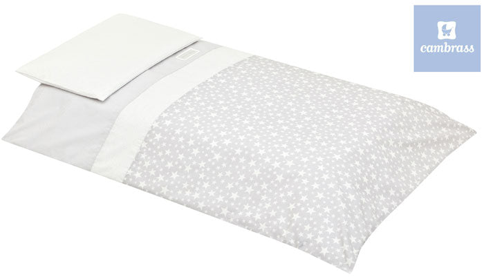 Cambrass - Capa cama de grades GRIS, STAR