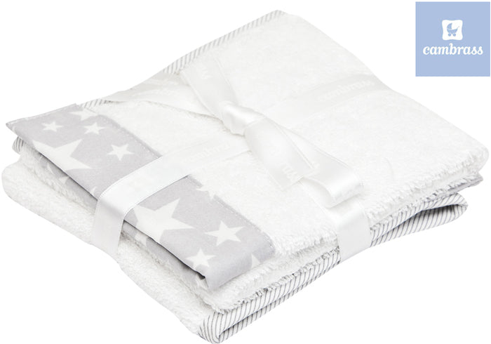 Cambrass - Jogo de toalhas GRIS, STAR