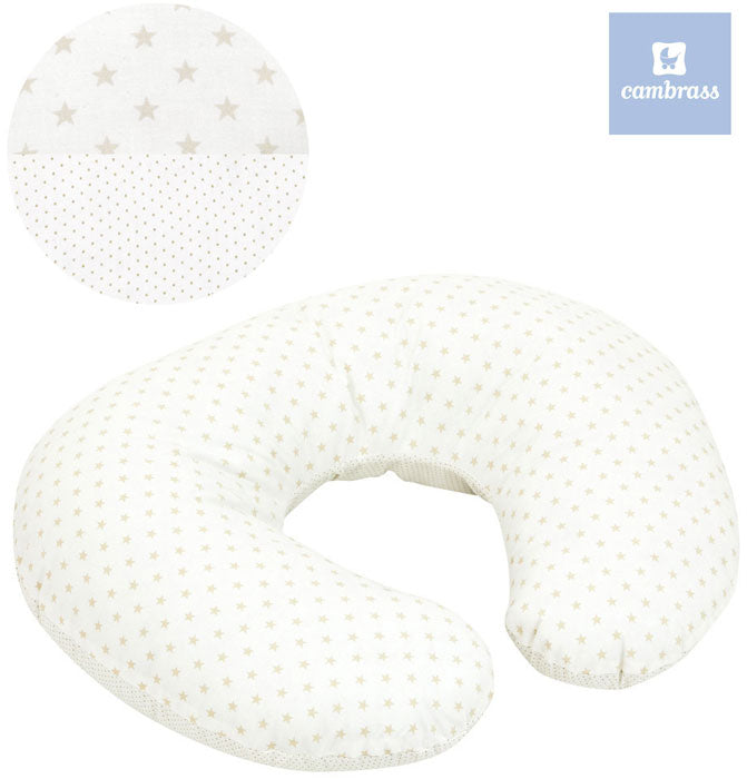 Cambrass - Almofada de lactância BEIGE, STAR