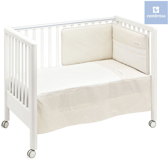 Cambrass - Jogo de colcha + protetor STAR beje