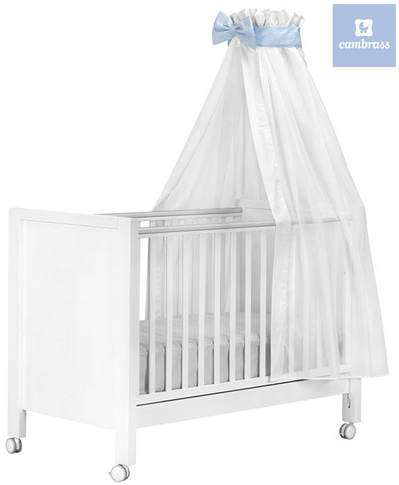 Cambrass - Dossel de berço VOILE azul