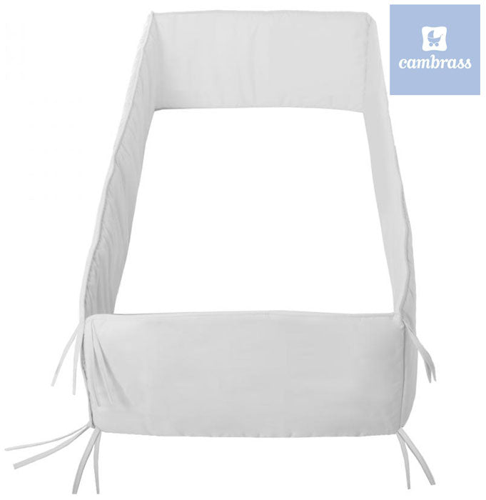 Cambrass - Protetor cama de grades, BLANCO