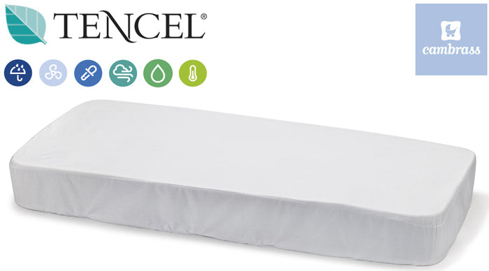 Cambrass - Cobertura de colchão, 70x140 cm GRIS