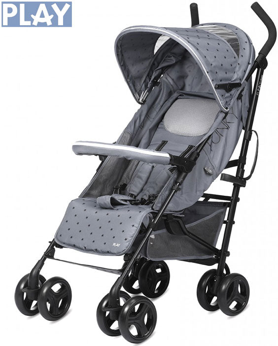 Play - Carrinho de bebé Funky Grey Stars