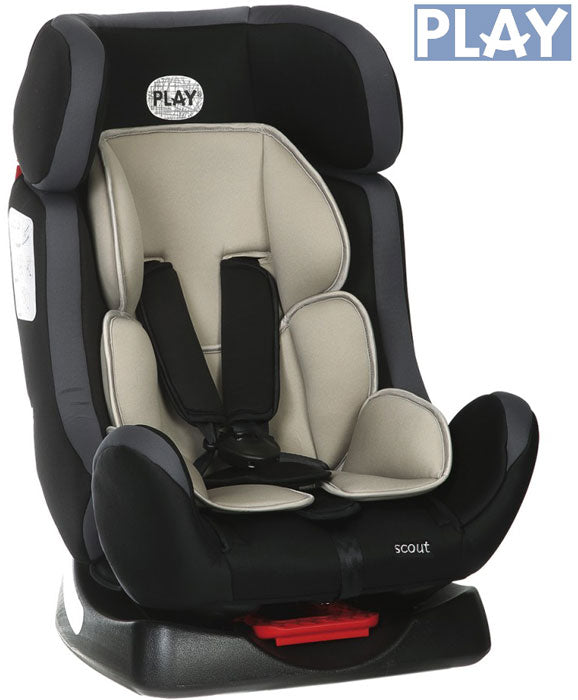 Play - Cadeira auto SCOUT GRIS/NEGRO