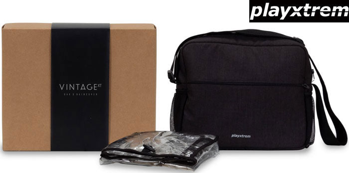 PLAYXTREM - Pack bolsa + Protetor de chuva Dark