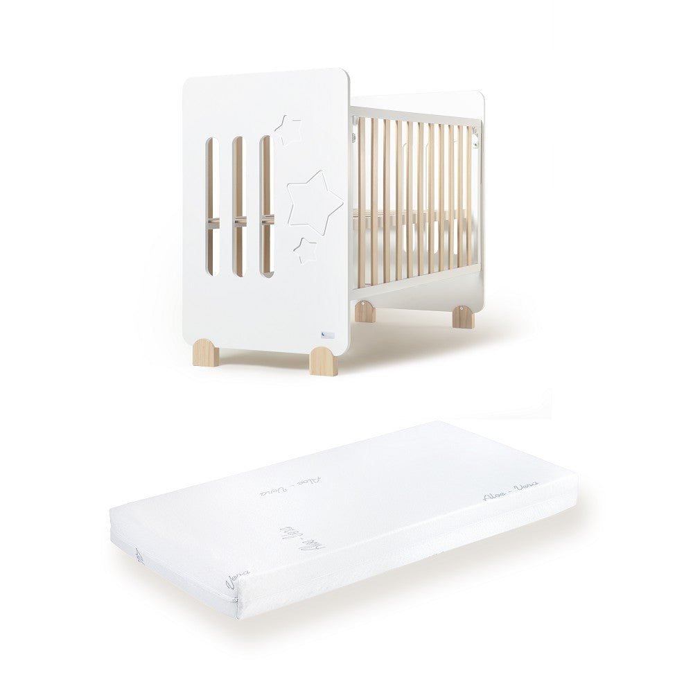 Cama Star Nature + Colchão Interbaby