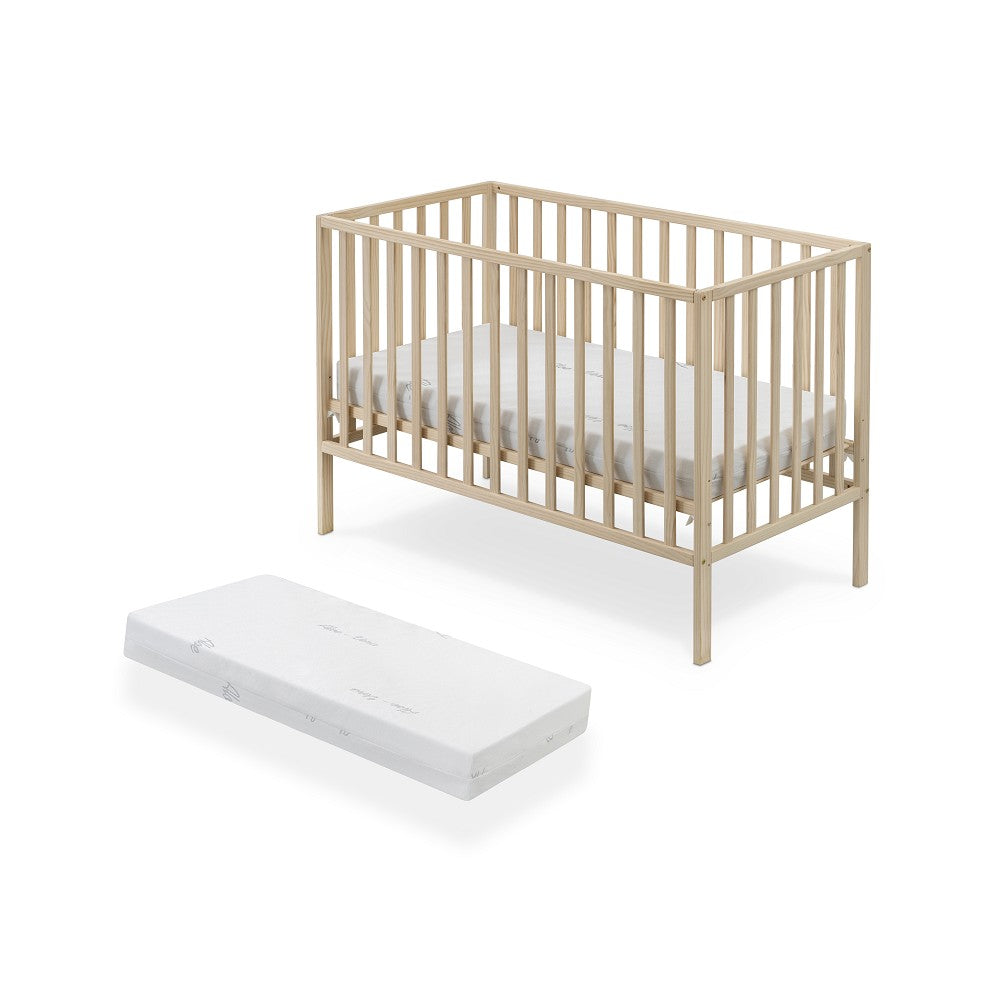 Cama de grades Nature Basic + Colchão Interbaby