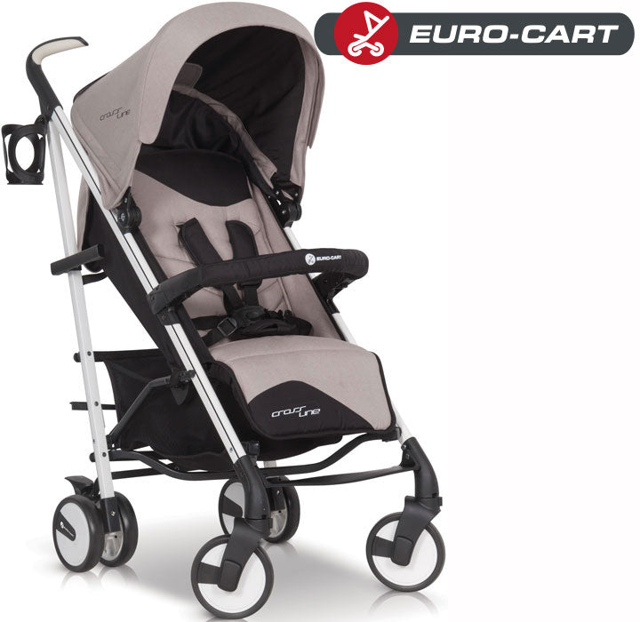 EURO-CART - Carrinho de bebé CROSSLINE Latte