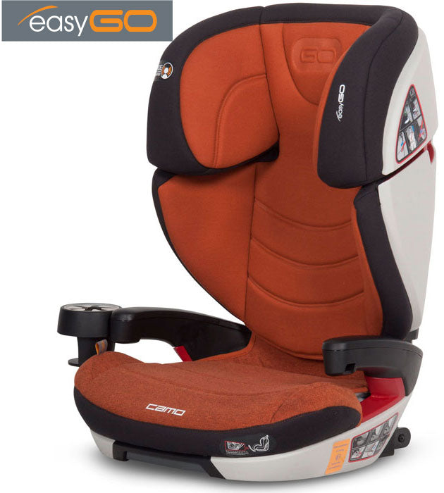 EASYGO - Cadeira auto CAMO Copper (grupo II+III, 15-36 kg)