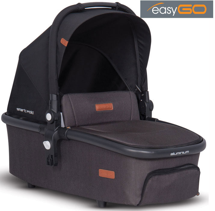 EASYGO - Alcofa OPTIMO AIR Anthracite (Smart Fold)