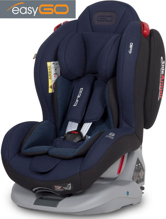 EASYGO - Cadeira auto TINTO Navy (grupo 0+I+II, 0-25 kg)