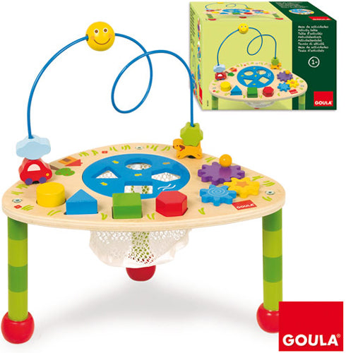 Goula - Mesa de atividades