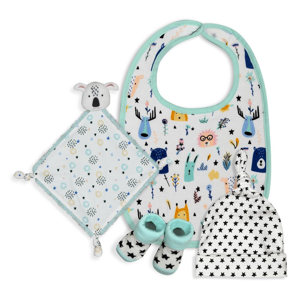 Conjunto Koala Branco/Verde Interbaby