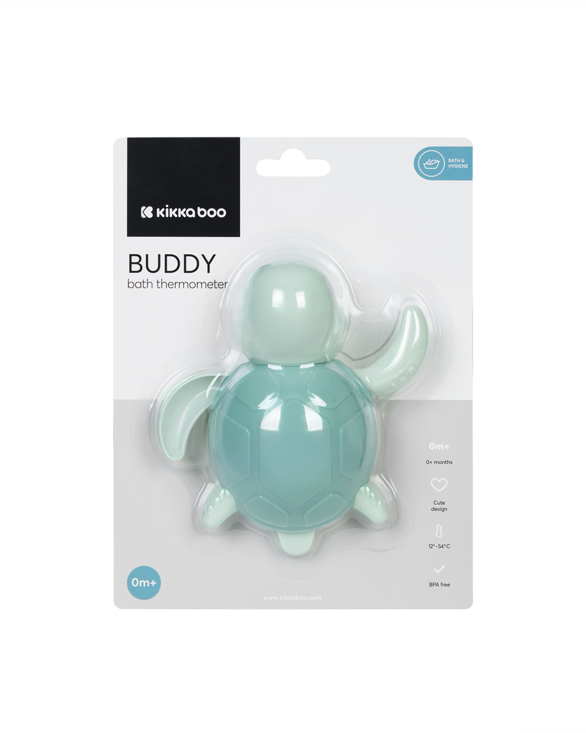 Termómetro de banho Buddy Mint Kikkaboo