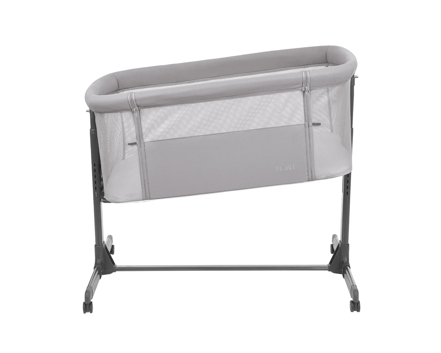 Berço Co-Sleeping Noah Cinza Claro