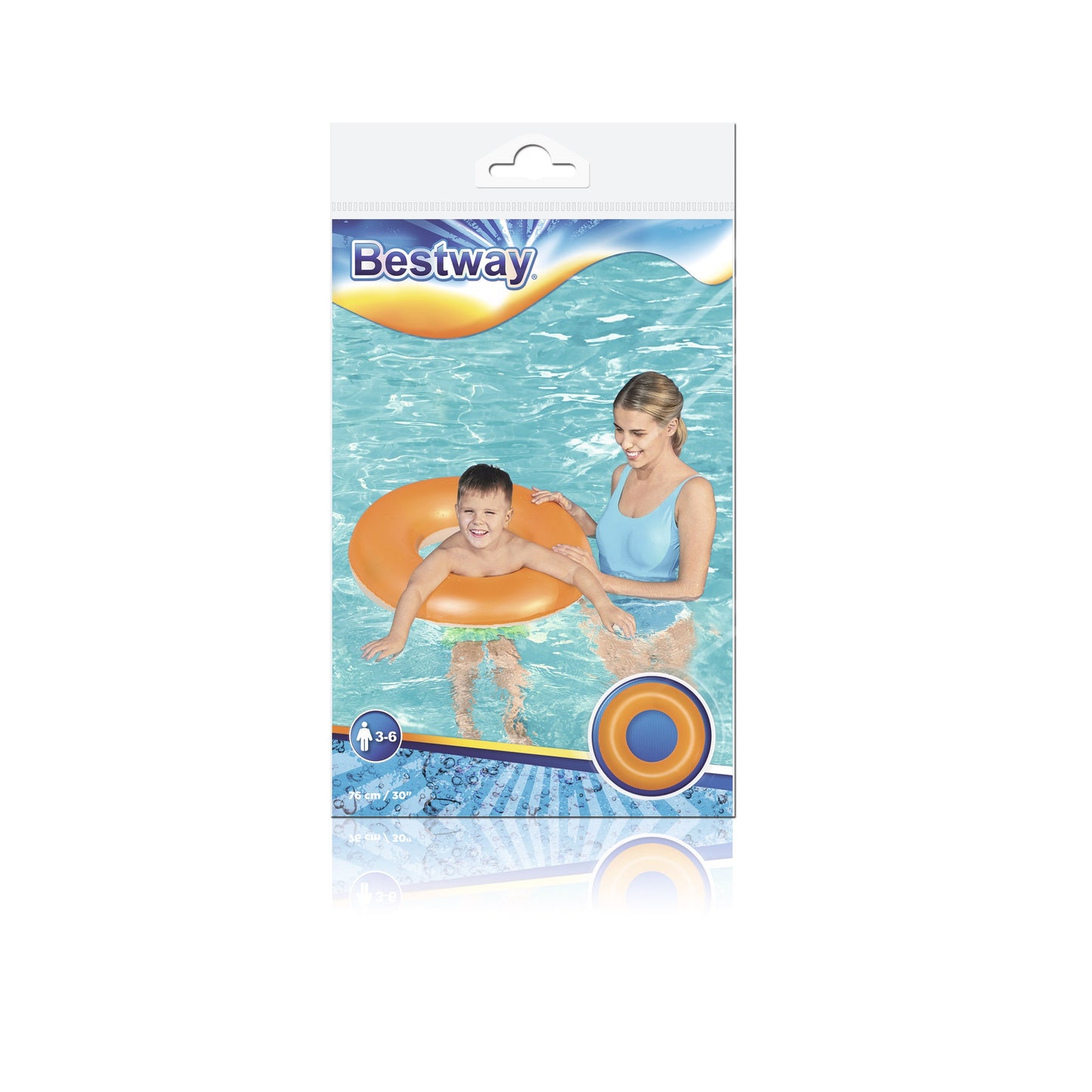 Bóia Insuflável Neon 76Cm Verde Bestway