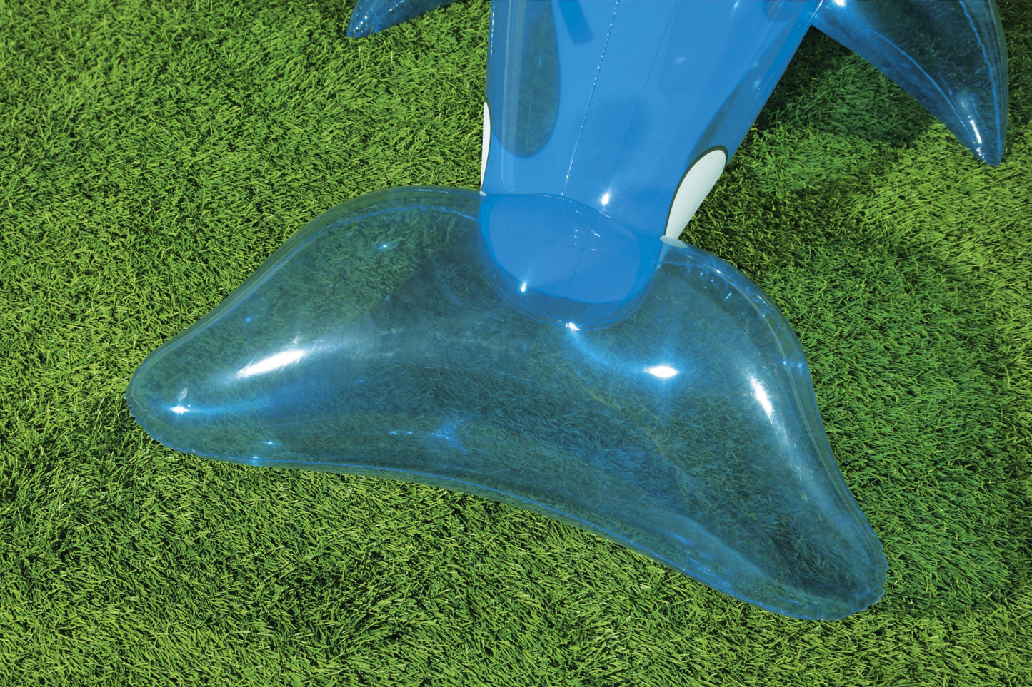 Golfinho Nadador Transparente Com Pegas 1,57M X 94Cm Bestway