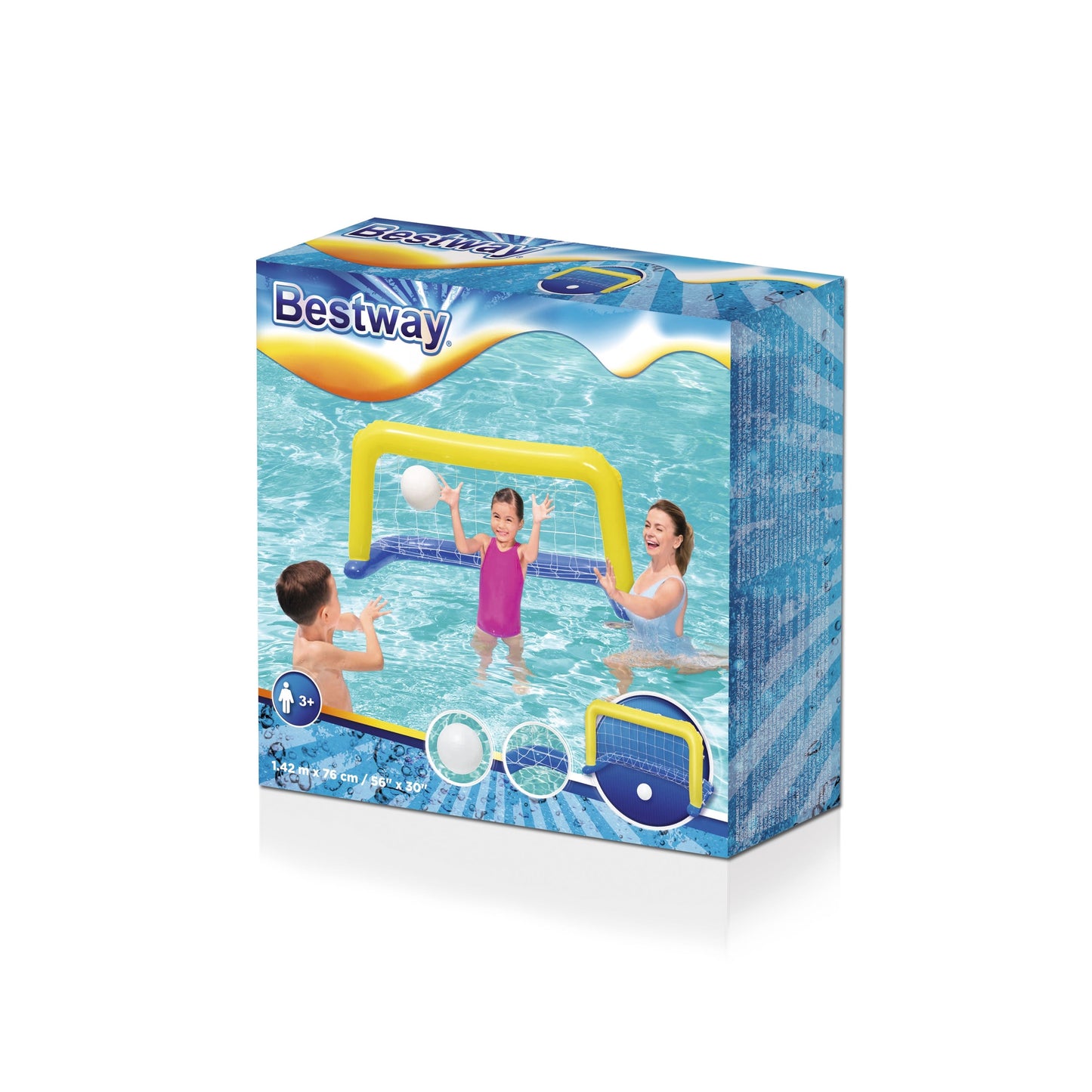 Conjunto De Baliza E Bola Flutuante 1,42M X 76Cm Bestway