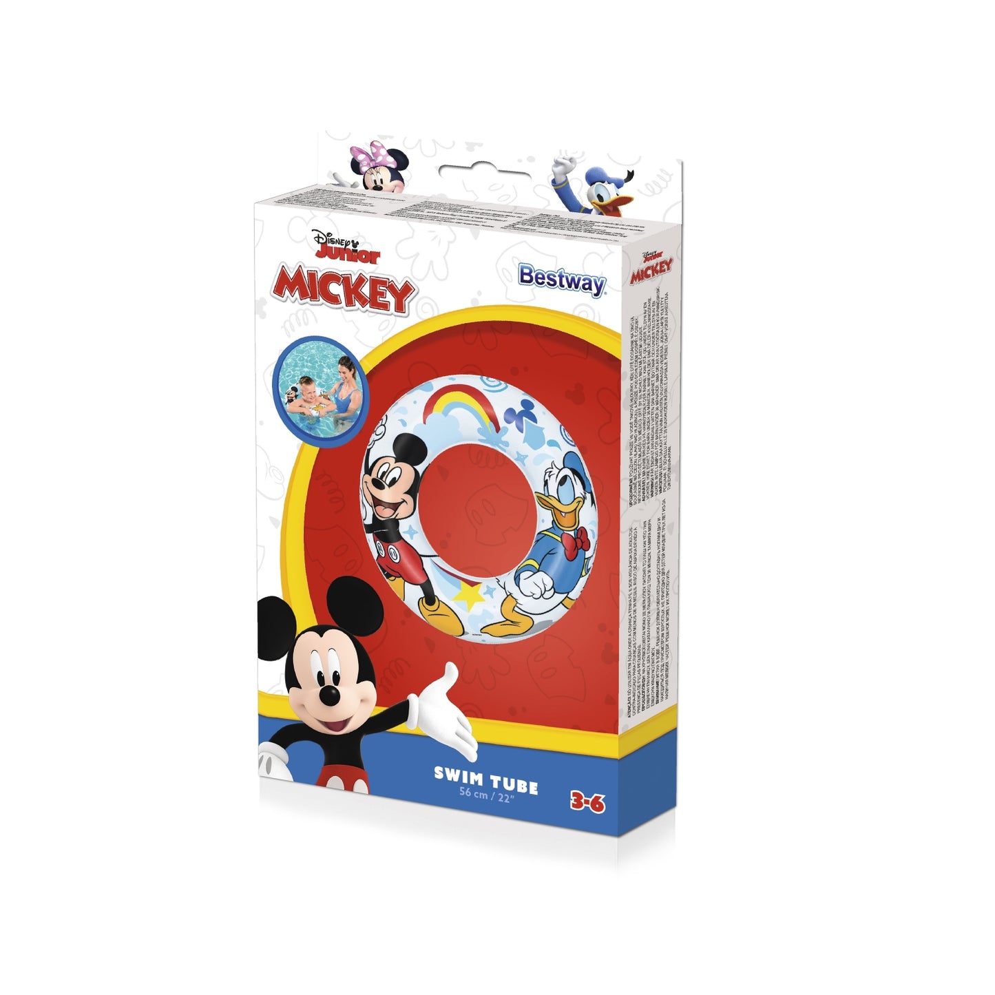 Bóia Insuflável Mickey E Amigos Da Disney 56Cm Bestway