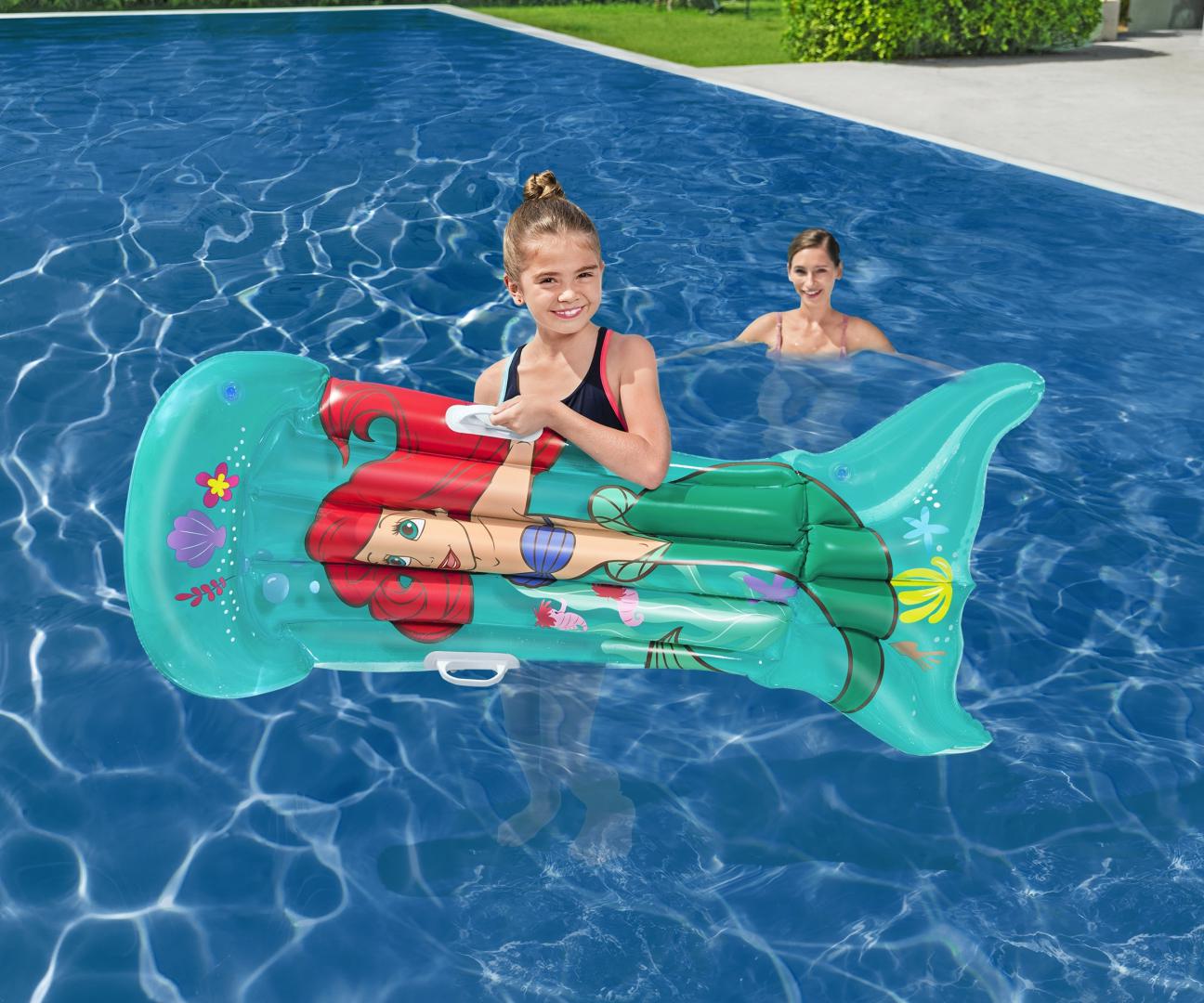 Colchão De Praia Da Pequena Sereia 1,58M X 81Cm Bestway