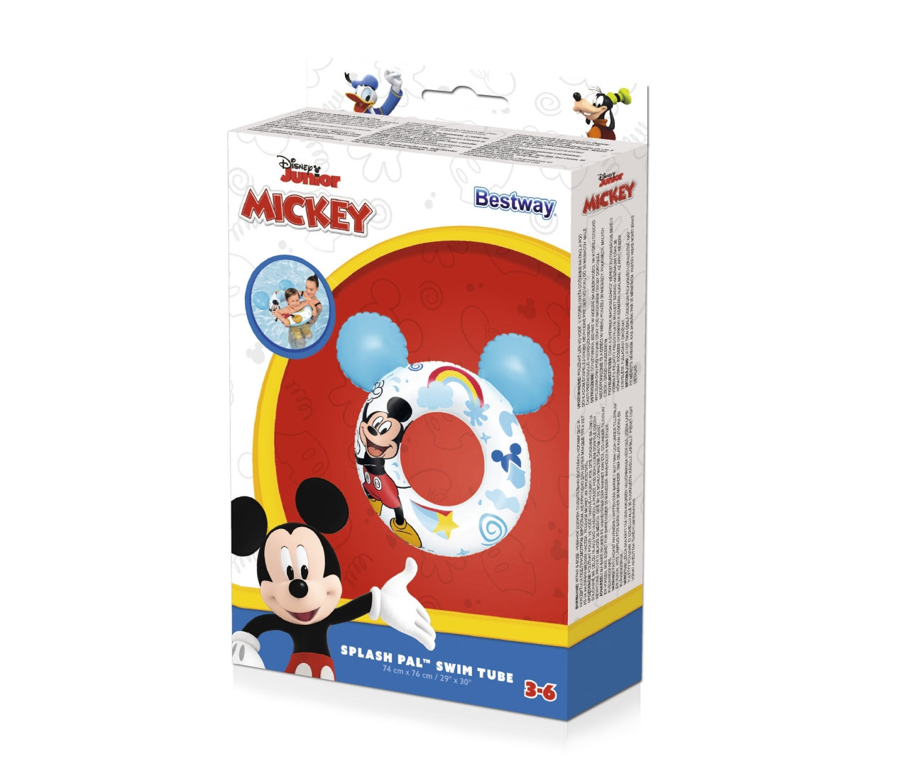Bóia Insuflável Disney Junior Mickey&AmpFriends 74Cm X 76Cm Bestway