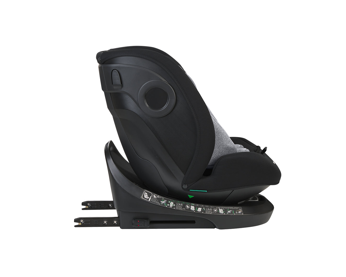 Cadeira auto 40-150 cm i-Hike i-SIZE Grey Kikkaboo