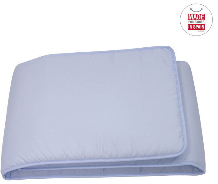 Cambrass - Protetor cama de grades LISO E 60x40 cm azul