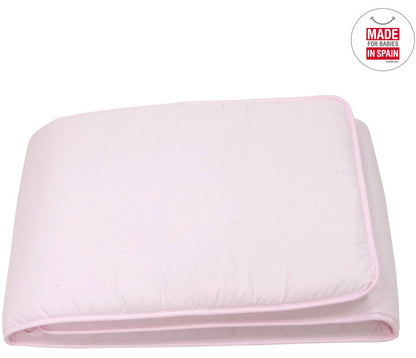Cambrass - Protetor cama de grades LISO E 60x40 cm rosa
