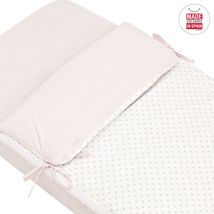 Cambrass - Saco de cama de grades STAR rosa
