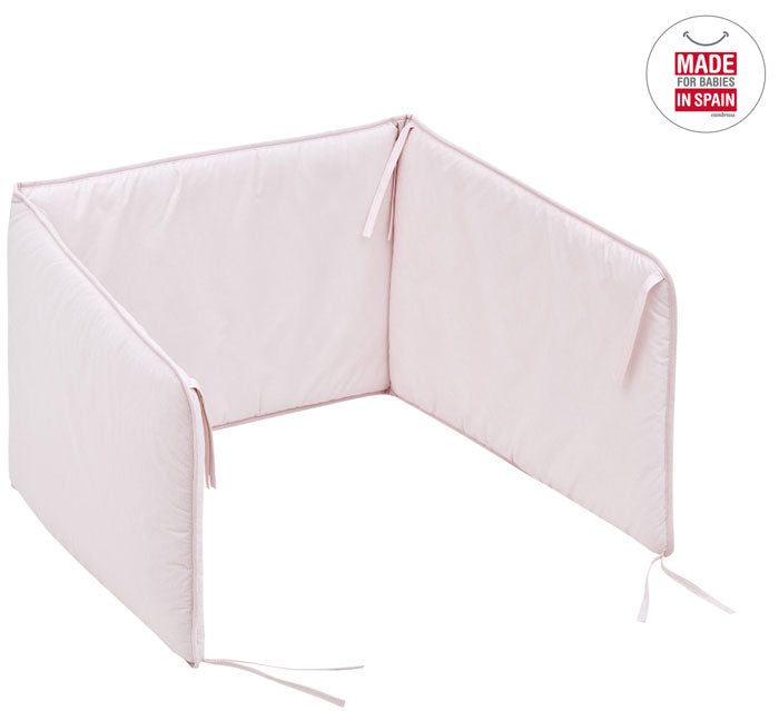 Cambrass - Protetor cama de grades STAR rosa claro