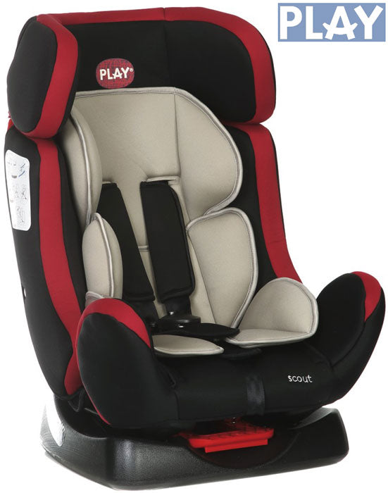 Play - Cadeira auto SCOUT ROJO/NEGRO – Loja dos Bebés