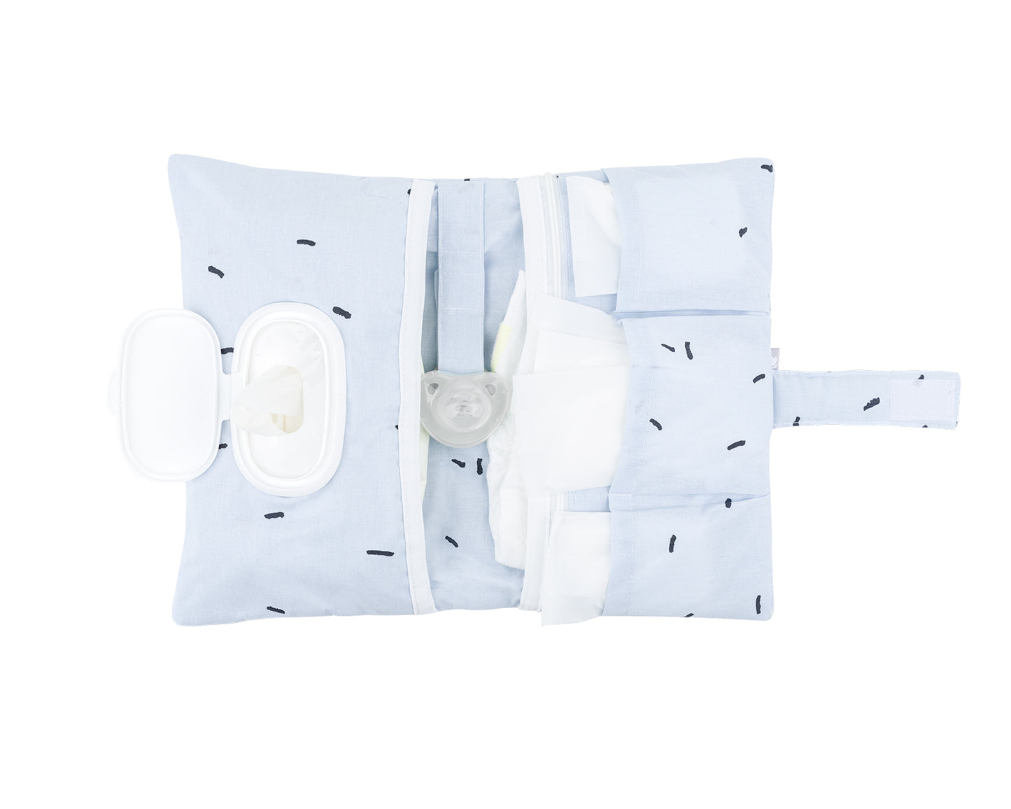 Porta-fraldas Bear with me Azul - azul Kikkaboo