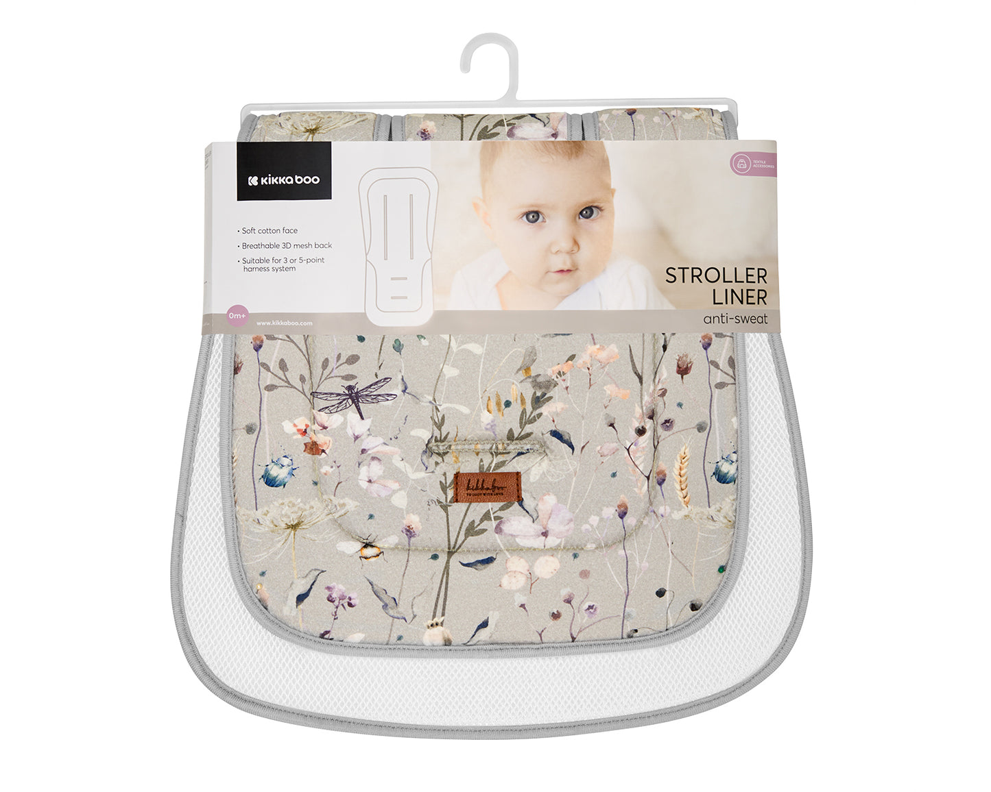 Capa Protetora para carrinho Secret Garden Grey