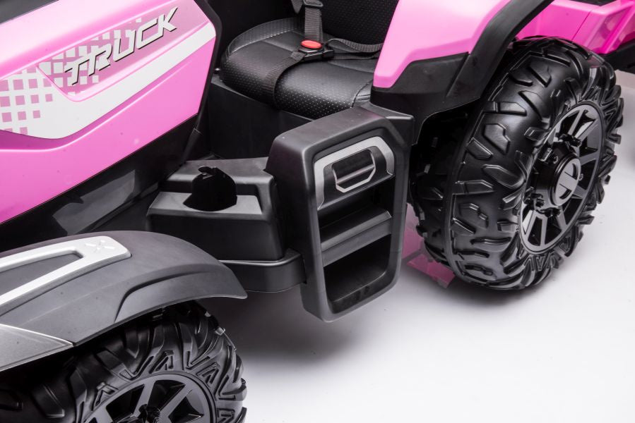 Trator elétrico BLT-206 rosa