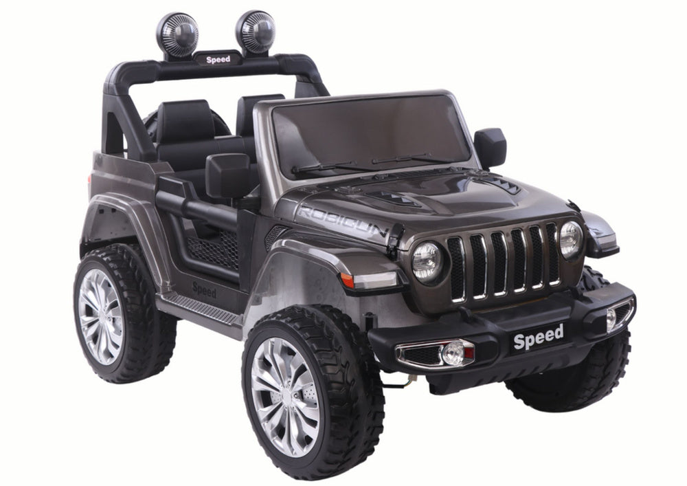 Veículo elétrico FT-938 preto lacado